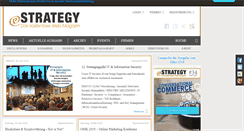 Desktop Screenshot of estrategy-magazin.de
