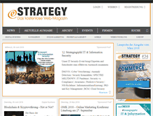 Tablet Screenshot of estrategy-magazin.de